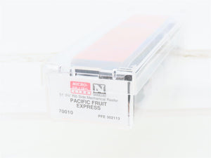 N Micro-Trains MTL 70010 PFE Pacific Fruit Express Mechanical Reefer #302113
