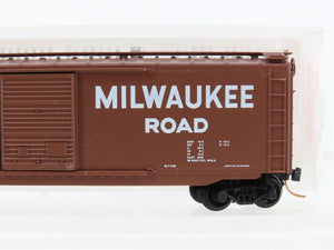 N Scale Micro-Trains MTL 33100 MILW Milwaukee Road 50' Box Car #12125