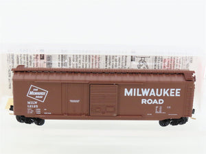 N Scale Micro-Trains MTL 33100 MILW Milwaukee Road 50' Box Car #12125