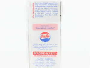 N Scale Micro-Trains MTL 59550 PCEX Pepsi-Cola 40' Steel Side Ice Reefer #59505
