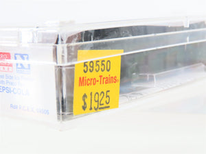 N Scale Micro-Trains MTL 59550 PCEX Pepsi-Cola 40' Steel Side Ice Reefer #59505