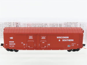 N Scale Micro-Trains MTL 75070 WSOR Wisconsin & Southern 50' Box Car #503135