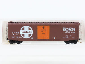 N Scale Micro-Trains MTL 32050/4 SFRB Santa Fe 50' Plug Door Box Car #6181