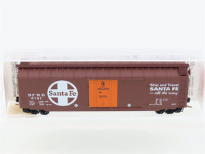 N Scale Micro-Trains MTL 32050/4 SFRB Santa Fe 50' Plug Door Box Car #6181