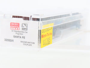 N Scale Micro-Trains MTL 32050/4 SFRB Santa Fe 50' Plug Door Box Car #6181
