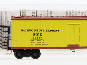 N Scale Micro-Trains MTL 49180 SP PFE Pacific Fruit Express 40' Reefer #35447