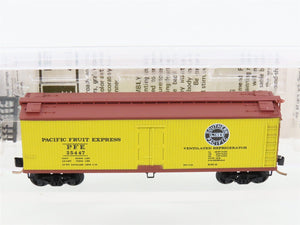 N Scale Micro-Trains MTL 49180 SP PFE Pacific Fruit Express 40' Reefer #35447