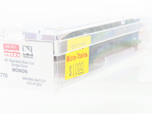 N Scale Micro-Trains MTL 20770 MON Monon 40' Single Door Box Car #1238