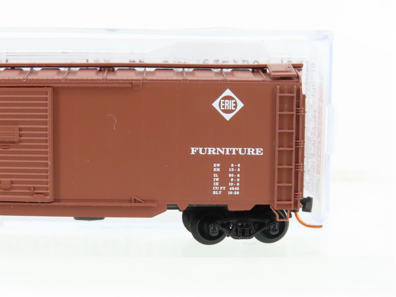 N Scale Micro-Trains MTL 07800110 ERIE 50' Double Door Auto Box Car #68000