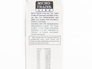 N Scale Micro-Trains MTL 49320 WRX GB&W Green Bay Route 40' Wood Reefer #9453