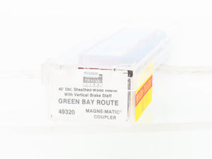 N Scale Micro-Trains MTL 49320 WRX GB&W Green Bay Route 40' Wood Reefer #9453