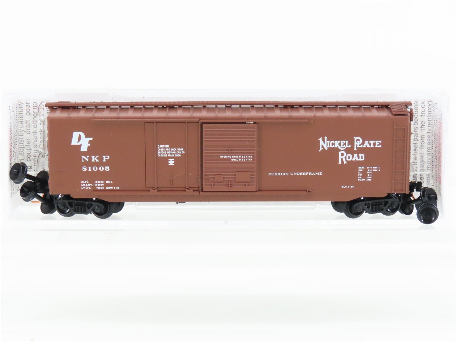 N Scale Micro-Trains MTL 33110 NKP Nickel Plate Road 50' Box Car #81005