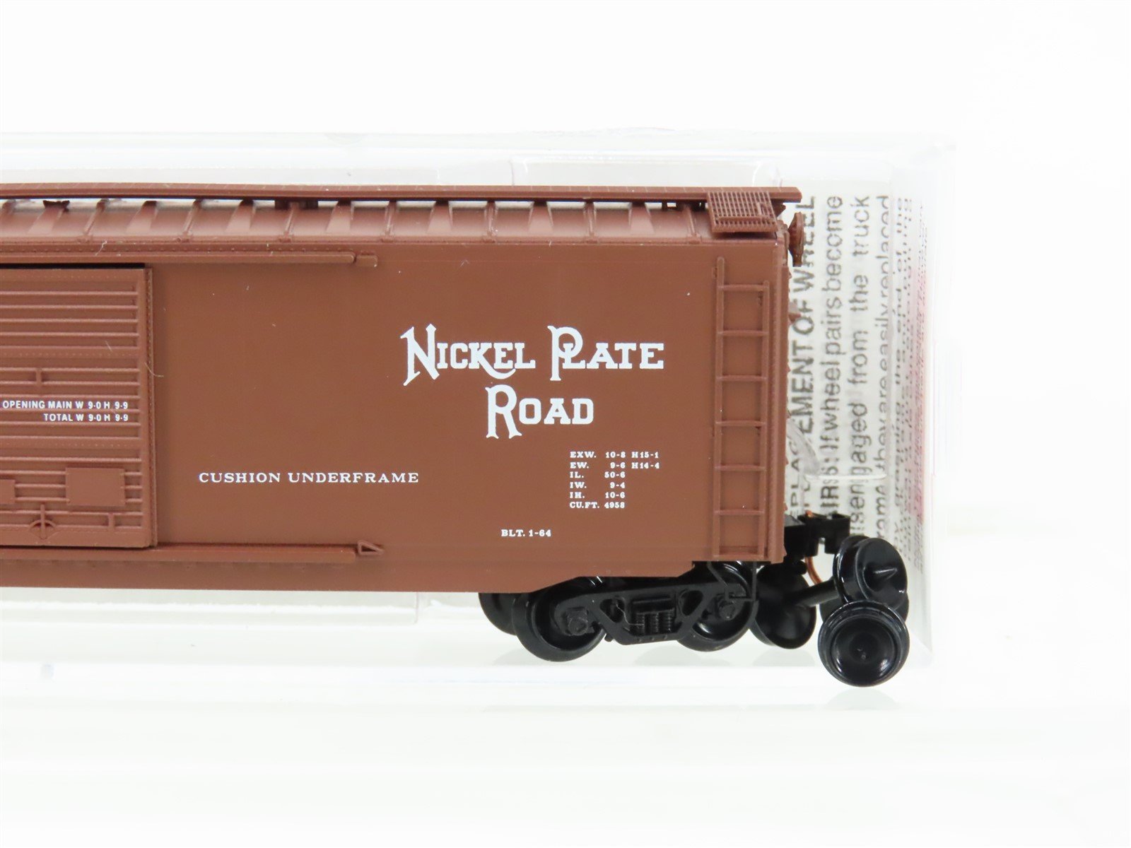 N Scale Micro-Trains MTL 33110 NKP Nickel Plate Road 50' Box Car #81005