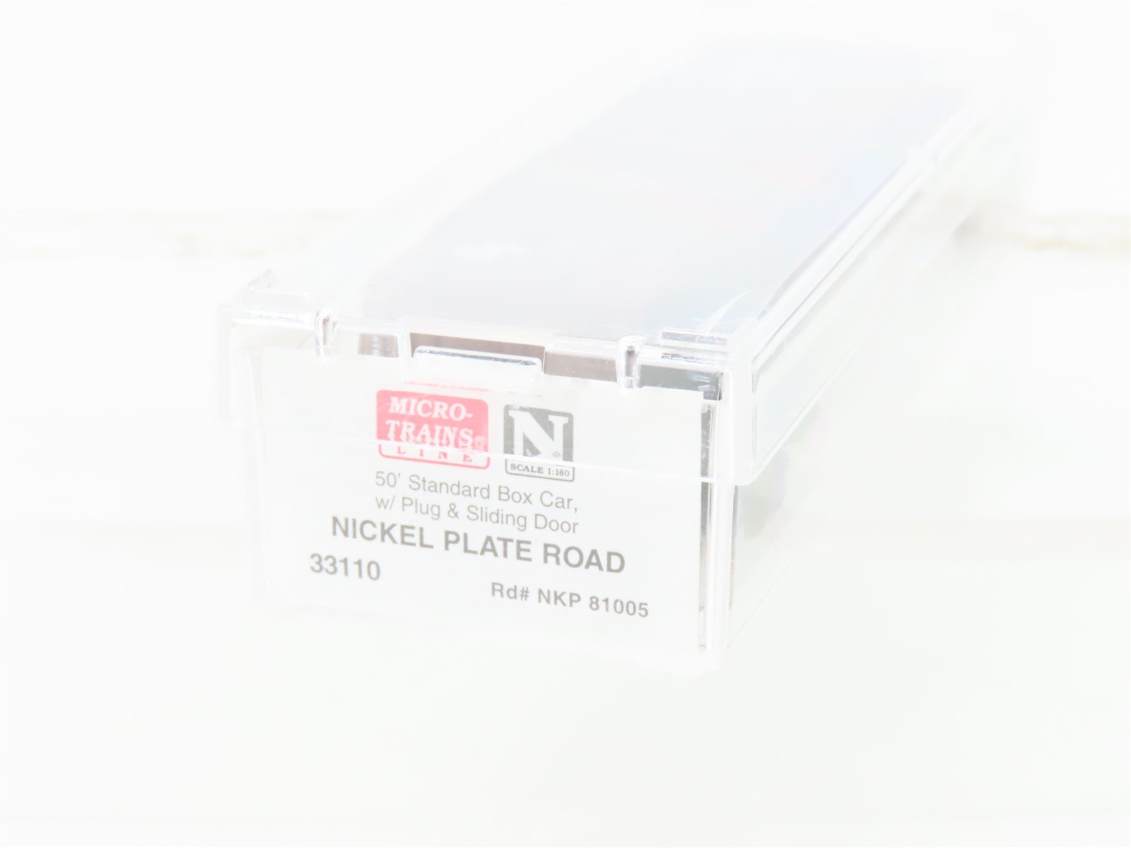 N Scale Micro-Trains MTL 33110 NKP Nickel Plate Road 50' Box Car #81005