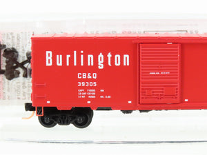 N Scale Micro-Trains MTL 73050 CB&Q Burlington 40' Single Door Box Car #39305