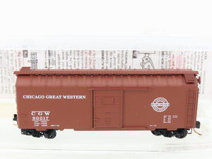 N Scale Micro-Trains MTL 20950 CGW Chicago Great Western 40' Box Car #90017