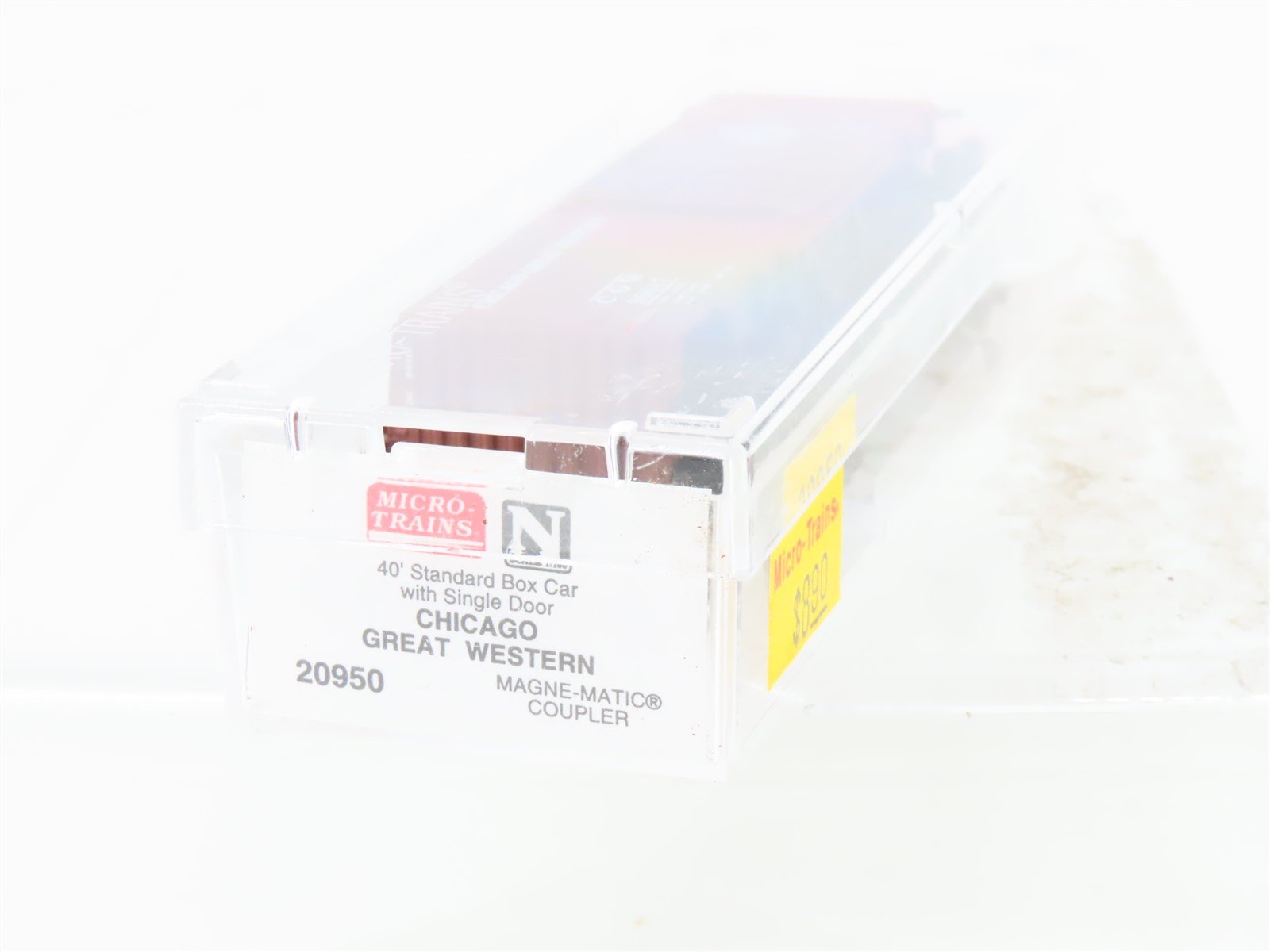 N Scale Micro-Trains MTL 20950 CGW Chicago Great Western 40' Box Car #90017