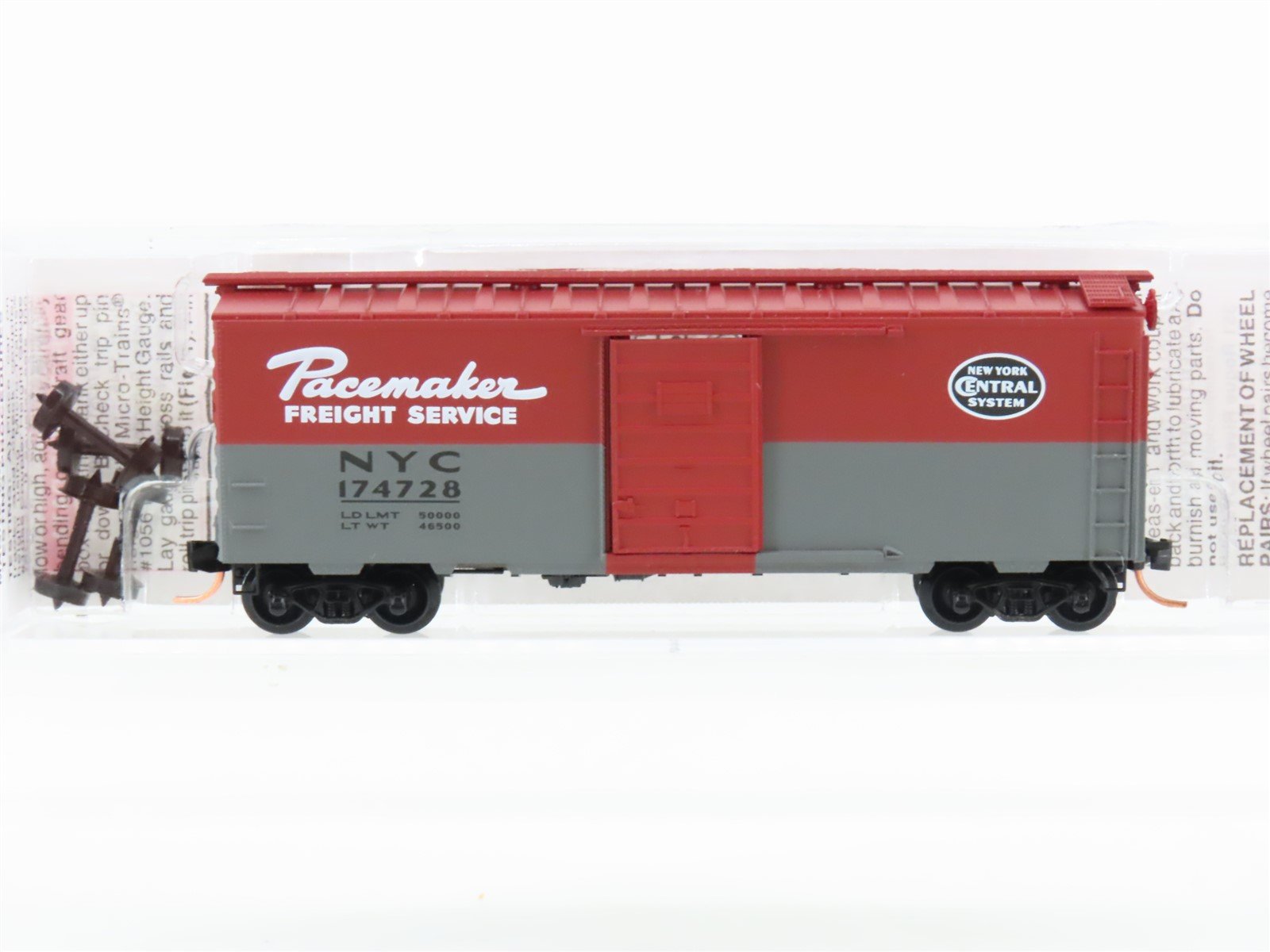 N Micro-Trains MTL 20240 NYC New York Central Pacemaker 40' Box Car #174728