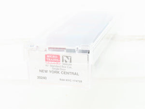 N Micro-Trains MTL 20240 NYC New York Central Pacemaker 40' Box Car #174728