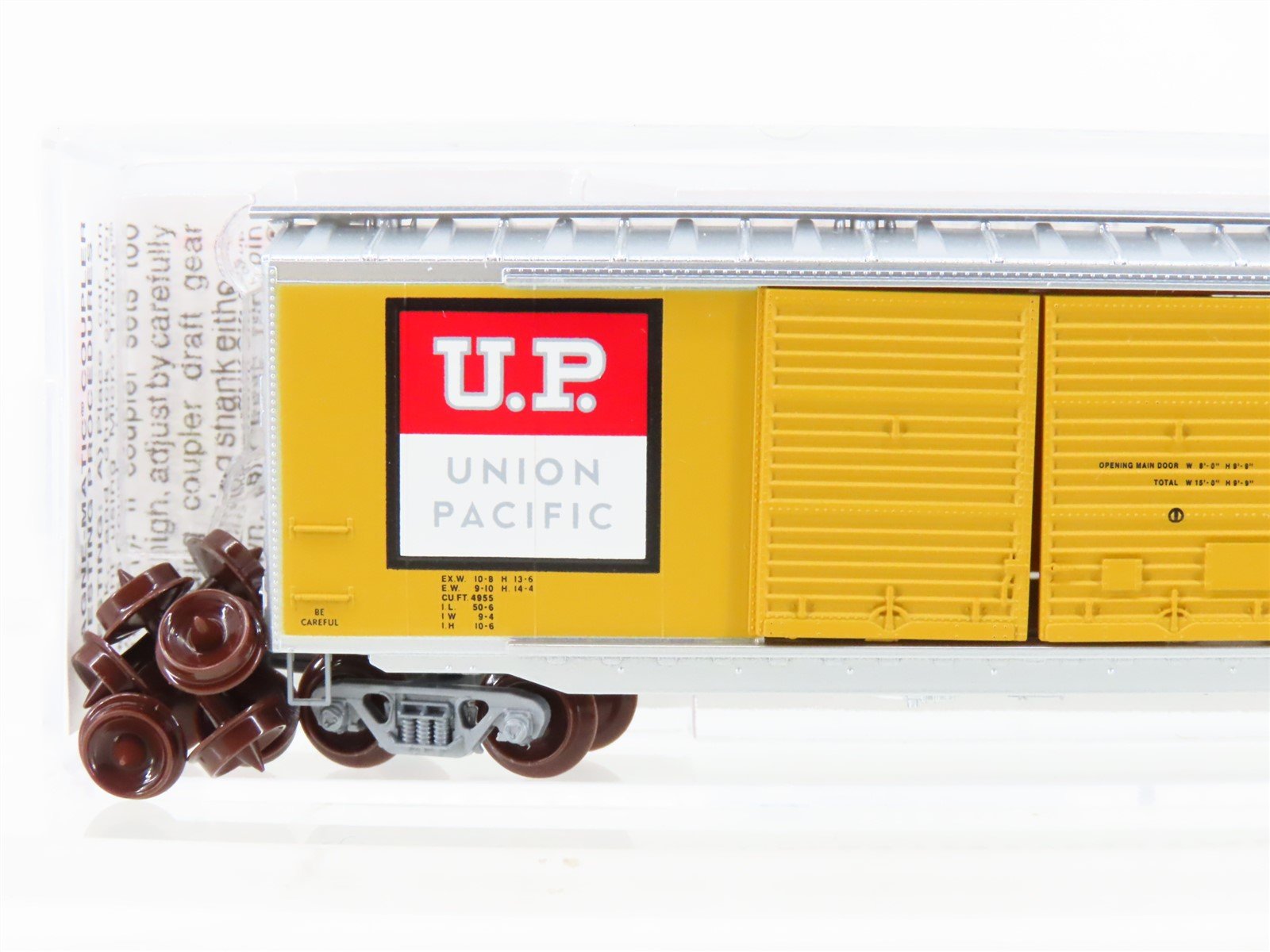 N Scale Micro-Trains MTL 34310 UP Union Pacific 50' Double Door Box Car #160157