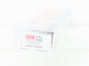 N Scale Micro-Trains MTL 34310 UP Union Pacific 50' Double Door Box Car #160157