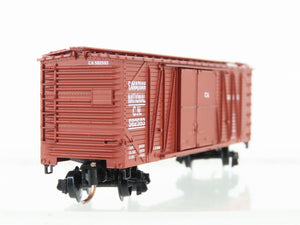 N Micro-Trains MTL 40010 CN Canadian National 40' Automobile Box Car #582593