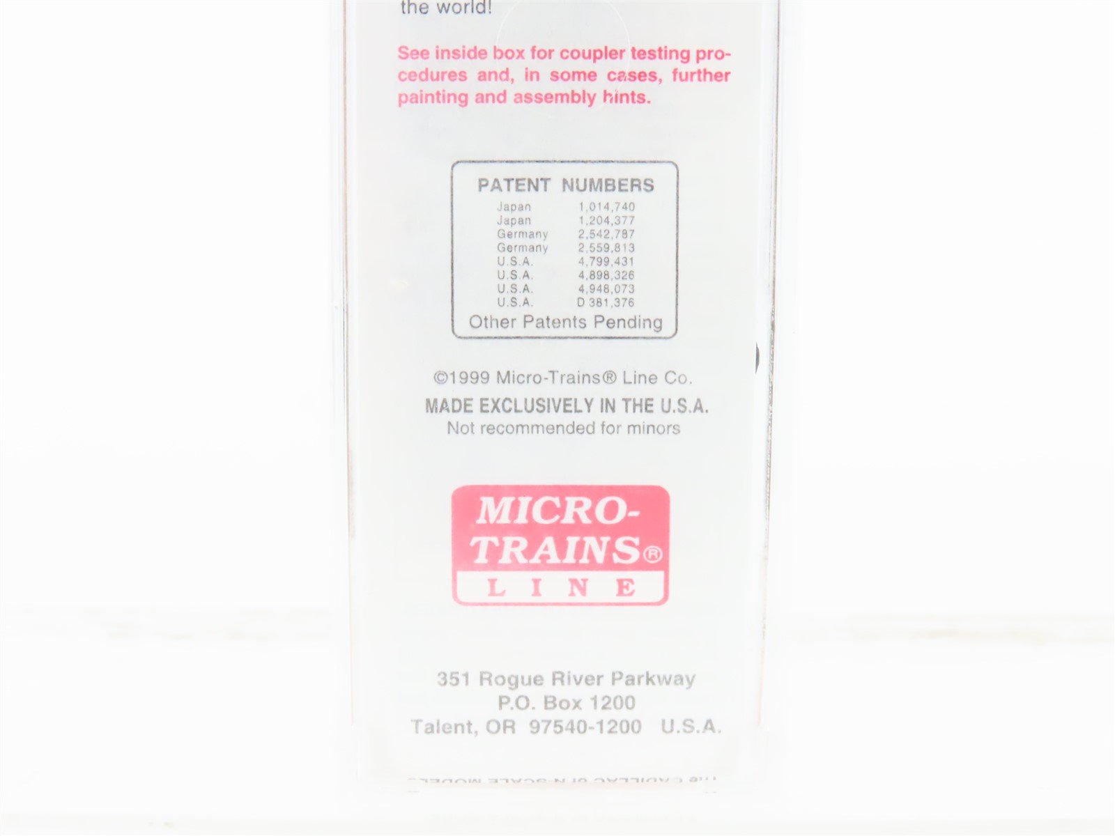 N Micro-Trains MTL 20496 RFP Richmond Fredericksburg & Potomac 40' Box Car #2892