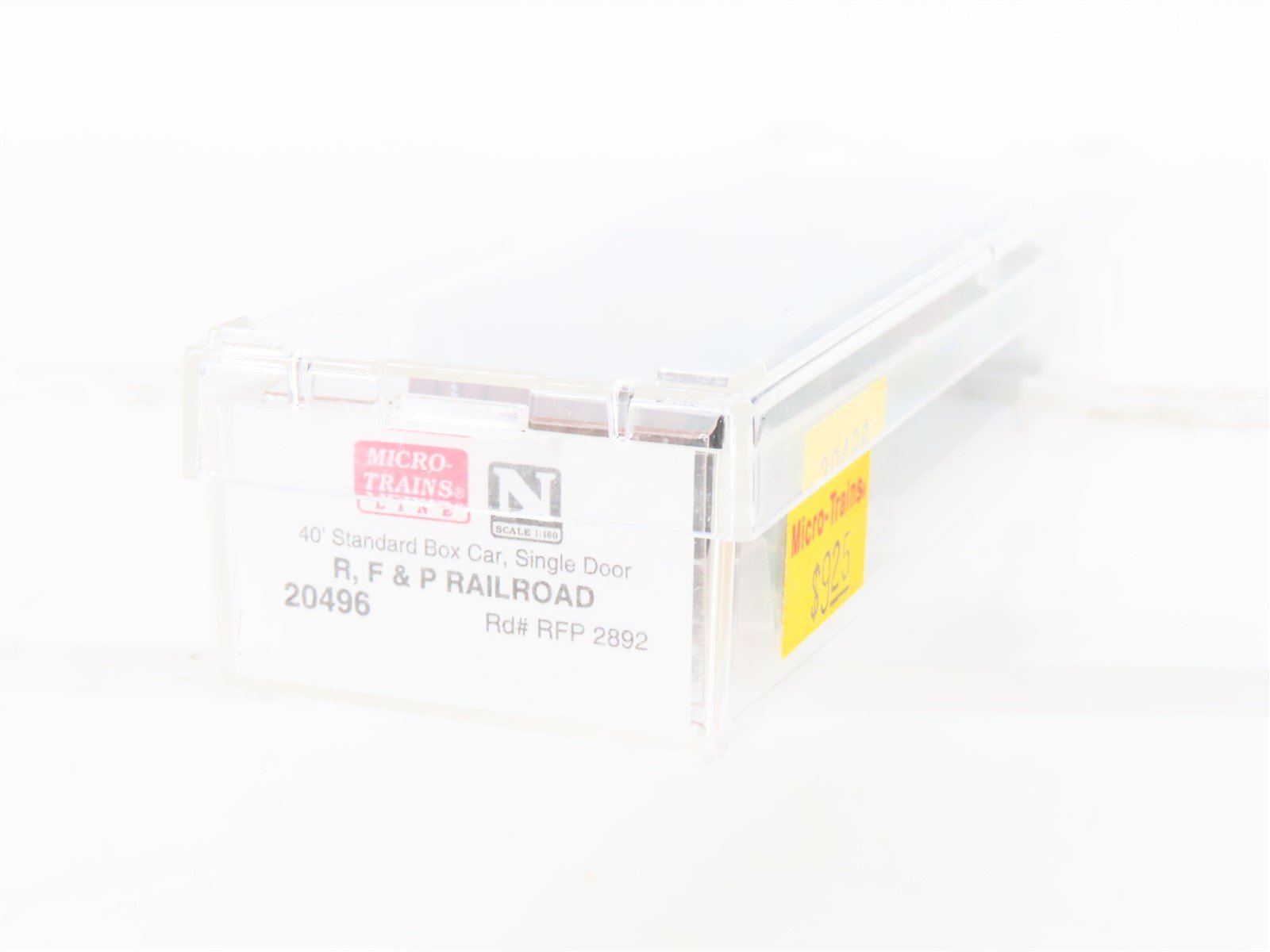 N Micro-Trains MTL 20496 RFP Richmond Fredericksburg & Potomac 40' Box Car #2892