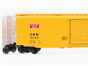 N Scale Micro-Trains MTL 31130 GBW Green Bay Route 50' Single Door Box Car #3020