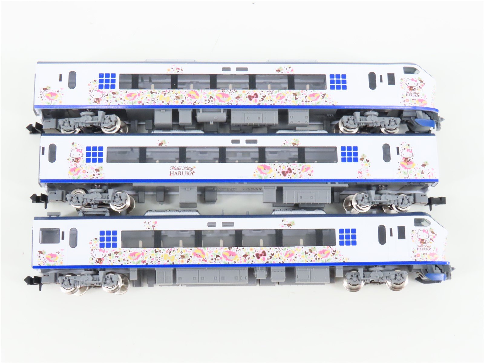 N Tomix 97208 Hello Kitty Haruka/Ougi Series 281 Passenger 3-Car Set UNPOWERED