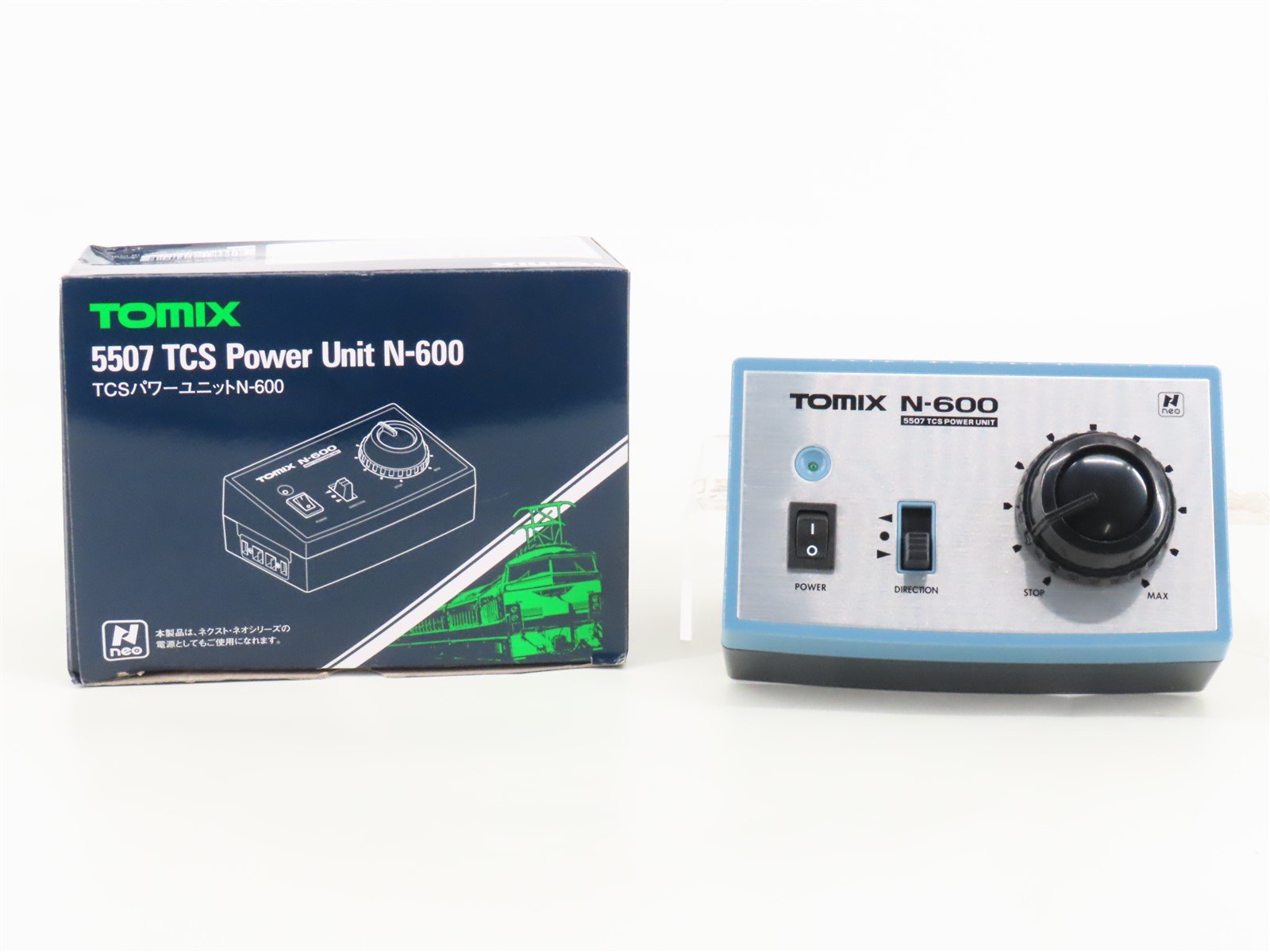 TOMIX 5507 N-600 TCS Power Unit 12V DC Transformer / Controller for N Scale