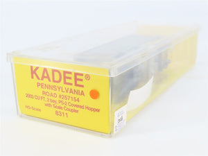 HO Scale Kadee 8311 PRR Pennsylvania 2-Bay PS-2 Covered Hopper # 257154 - SEALED