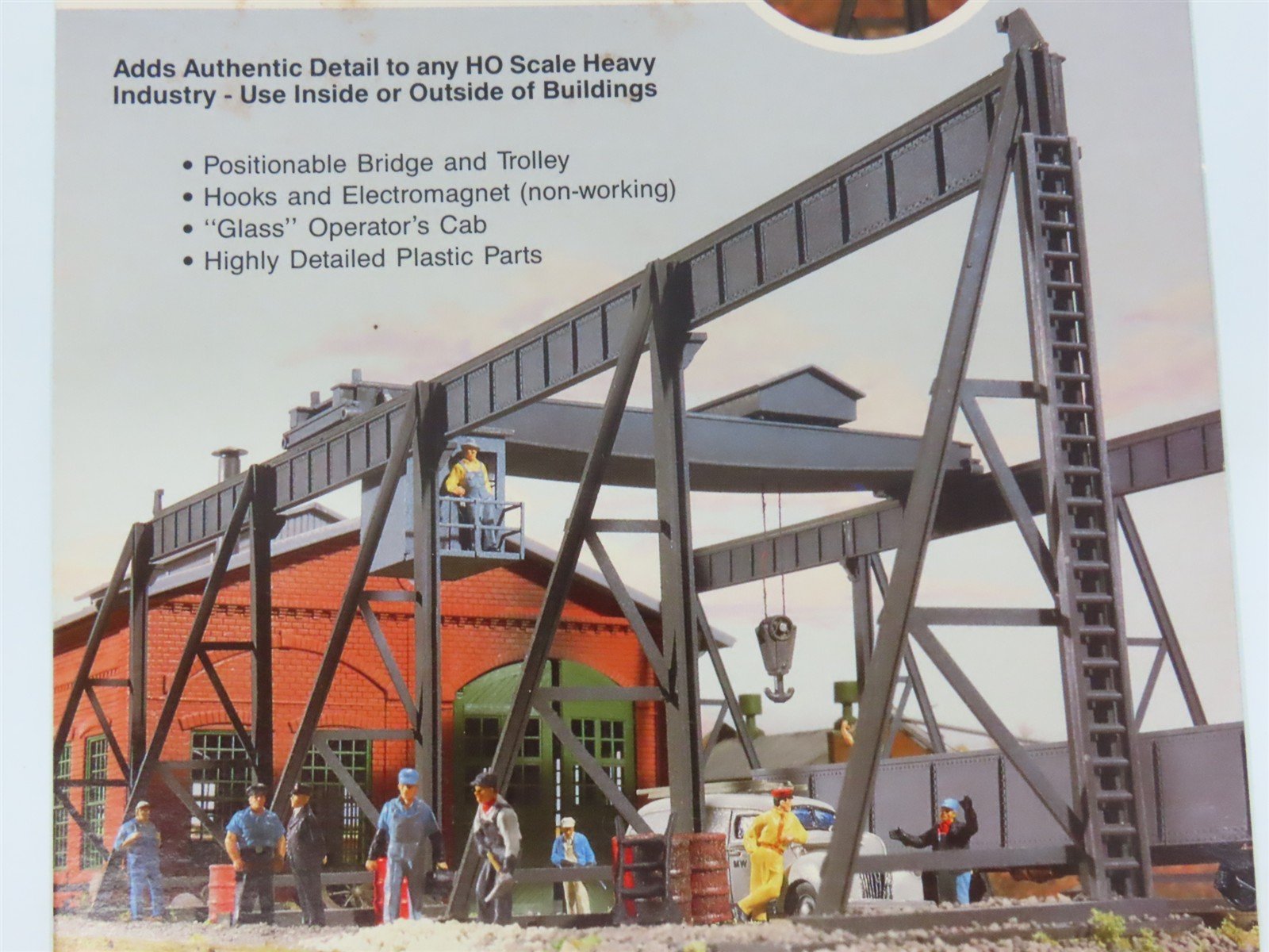 HO 1/87 Scale Walthers Cornerstone 933-3102 Overhead Traveling Crane