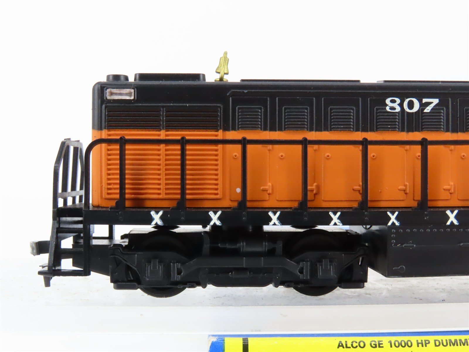 HO AHM 5010KD MILW Milwaukee ALCO/GE 1000HP Diesel Switcher #807 - Unpowered