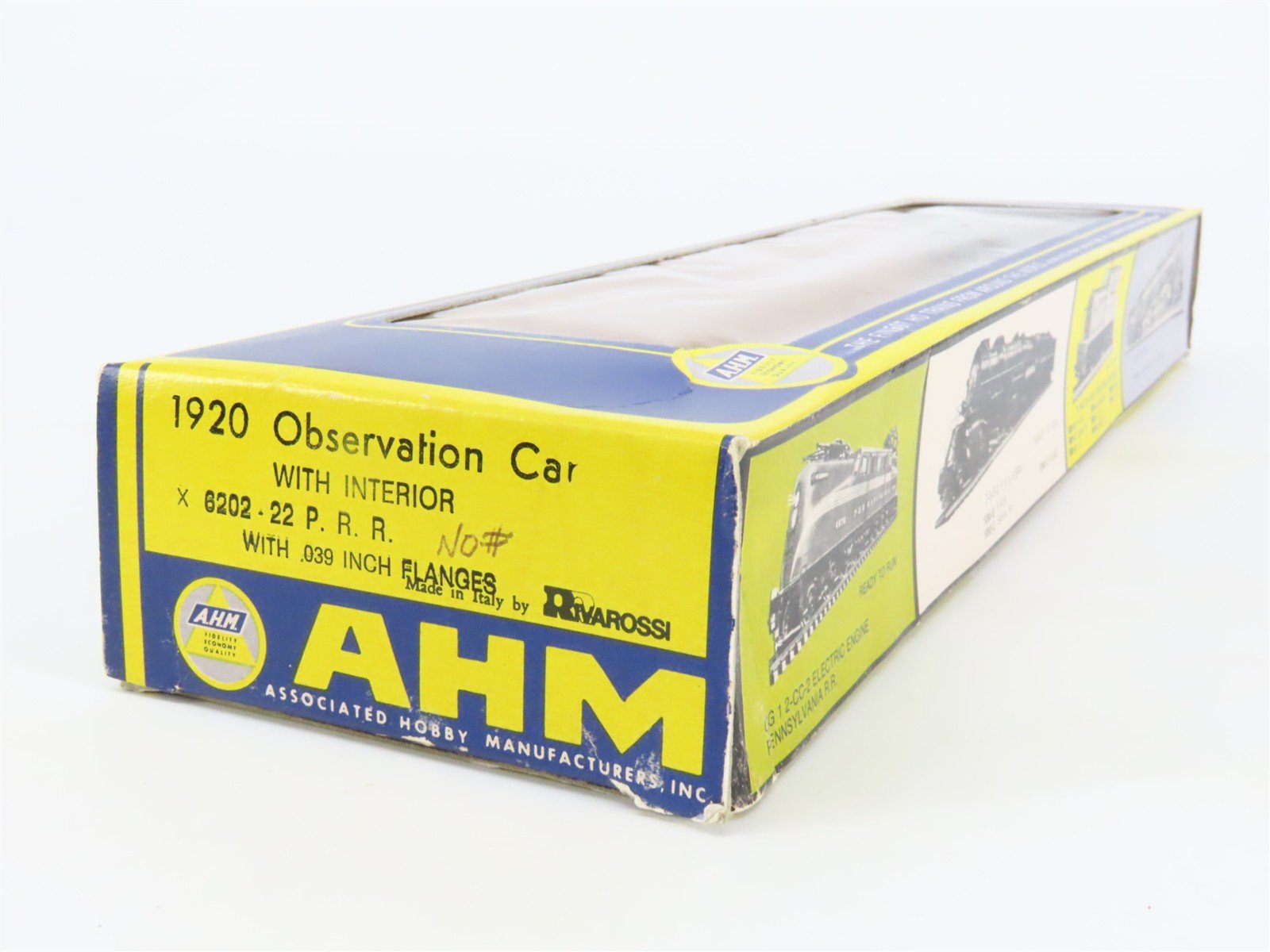 HO Scale AHM/Rivarossi 6202-22 PRR Pennsylvania 1920 Observation Passenger Car