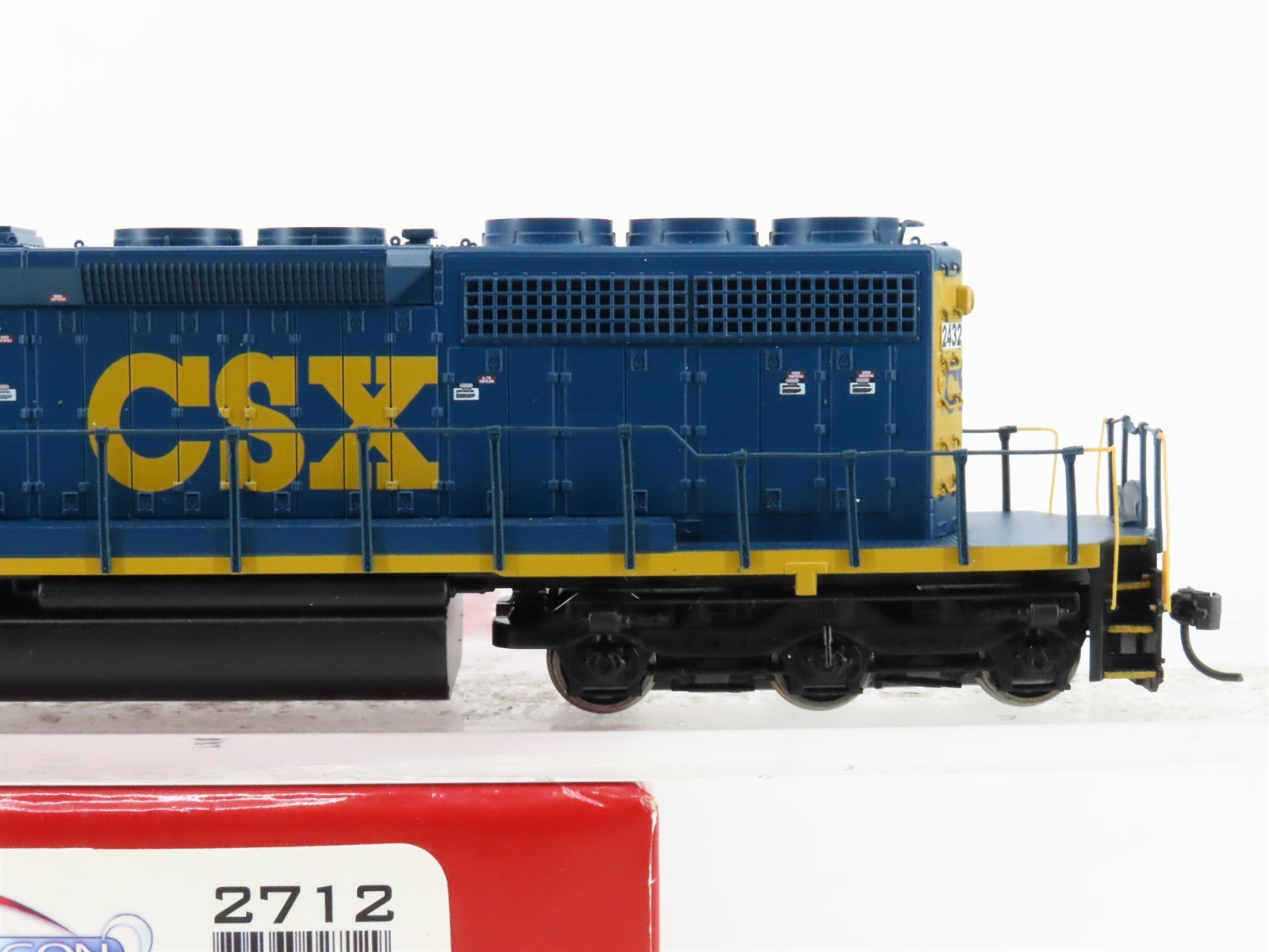 HO Scale Broadway Limited BLI 2712 CSX SD40-2 Diesel Loco #2432 w/DCC & Sound