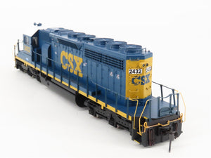 HO Scale Broadway Limited BLI 2712 CSX SD40-2 Diesel Loco #2432 w/DCC & Sound