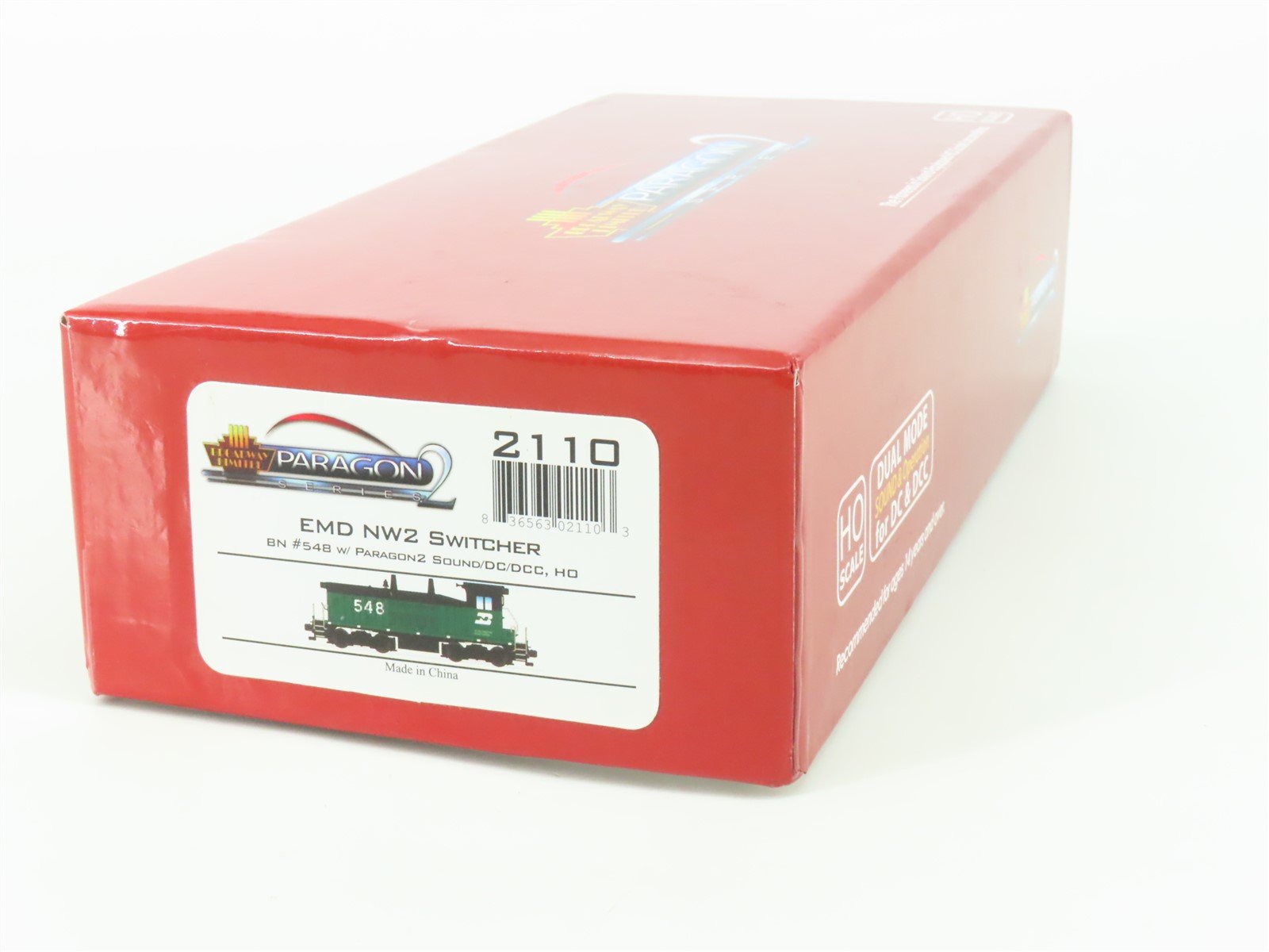 HO Scale Broadway Limited BLI 2110 BN Railway NW2 Diesel #548 wDCC & Sound