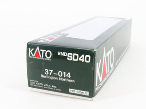 HO Scale KATO 37-014 BN Burlington Northern SD40 Diesel Locomotive #6338