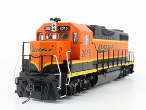 HO Scale MTH 85-2017-1 BNSF Railway GP38-2 Diesel Locomotive #2015 wDCC & Sound