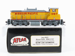 HO Scale Atlas 9421 MP Missouri Pacific MP15DC Diesel Loco #1357 w/ DCC & Sound