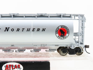 HO Scale Atlas #1962-1 GN Great Northern Railway 6-Bay Cylindrical Hopper #71604