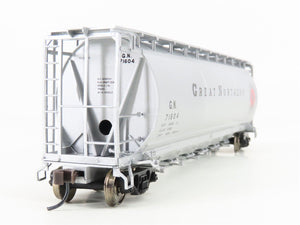 HO Scale Atlas #1962-1 GN Great Northern Railway 6-Bay Cylindrical Hopper #71604