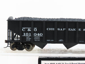 HO Scale Atlas Trainman #986 C&O Chesapeake & Ohio 3-Bay Open Hopper #101040