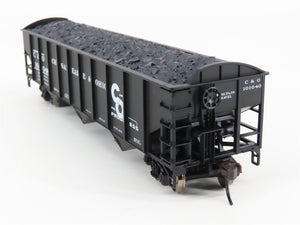 HO Scale Atlas Trainman #986 C&O Chesapeake & Ohio 3-Bay Open Hopper #101040