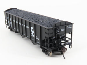 HO Scale Atlas Trainman #987 C&O Chesapeake & Ohio 3-Bay Open Hopper #101049