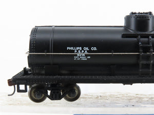 HO Bachmann Silver Series 17840 PSPX Phillips 66 40' Single Dome Tank Car #9214