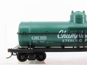 HO Scale Model Power 98110 HJMX Champion Oil Chemical Tank Car #6001