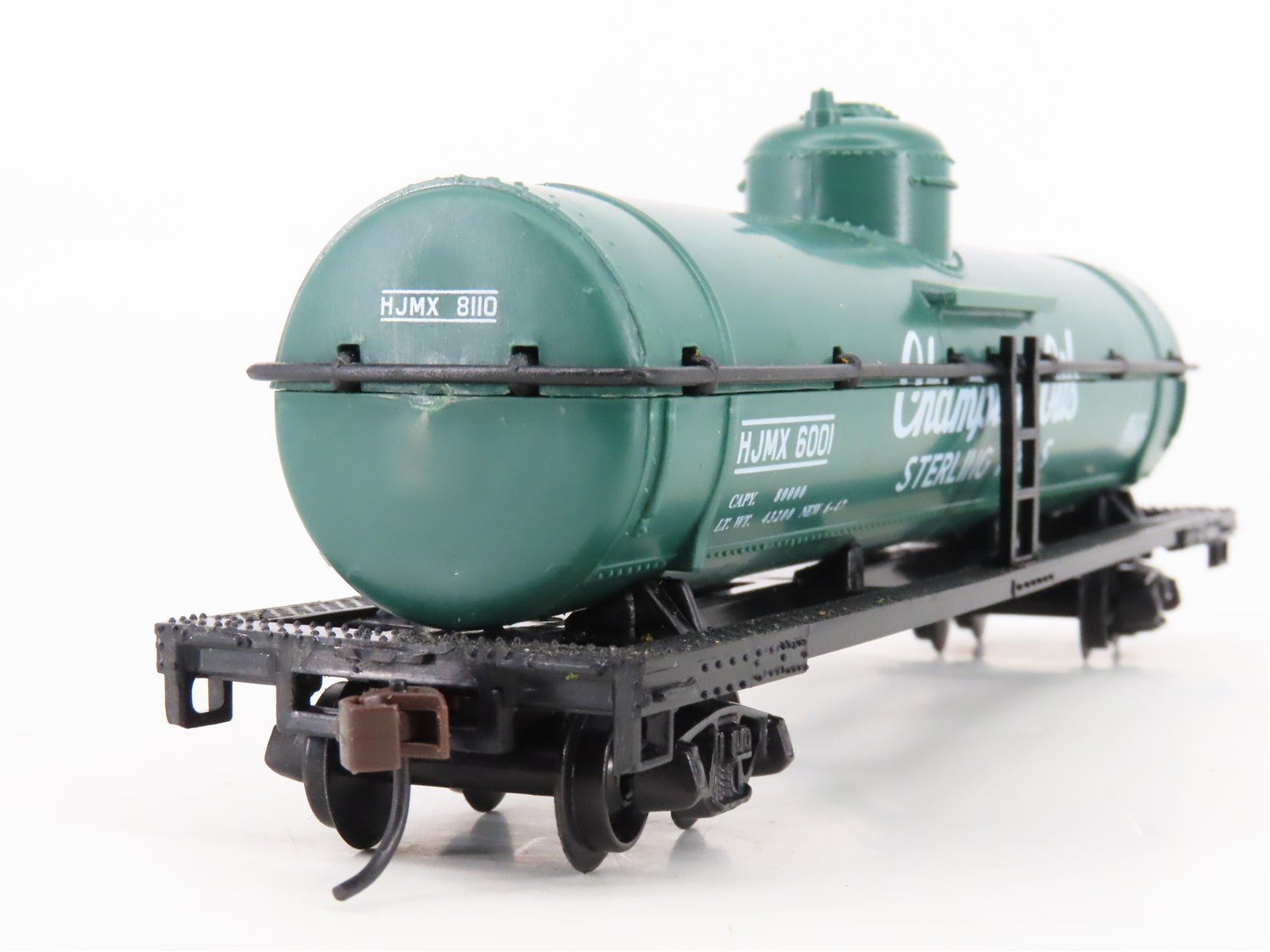 HO Scale Model Power 98110 HJMX Champion Oil Chemical Tank Car #6001