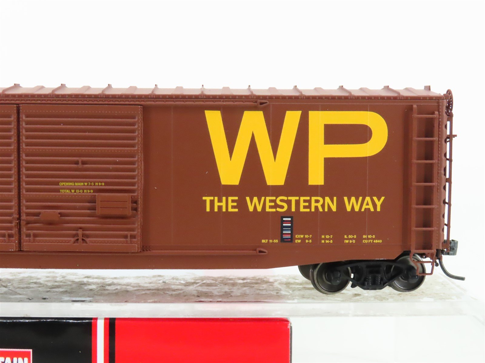 HO InterMountain 45622-01* WP Western Pacific 50' Double Door Box Car 35327